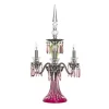 ARLEQUIN 3L AMETHYST C-GREEN F-GREY CANDELABRA