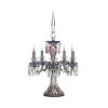 ARLEQUIN 5L AMETHYST PURPLE F-GREY CANDELABRA