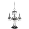 ARLEQUIN 3L BLACK SATIN-FINISHED F-GREY CANDELABRA