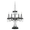 ARLEQUIN 5L BLACK SATIN-FINISHED F-GREY CANDELABRA
