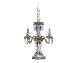 ARLEQUIN 3L DARK-BLUE BLACK F-GREY CANDELABRA