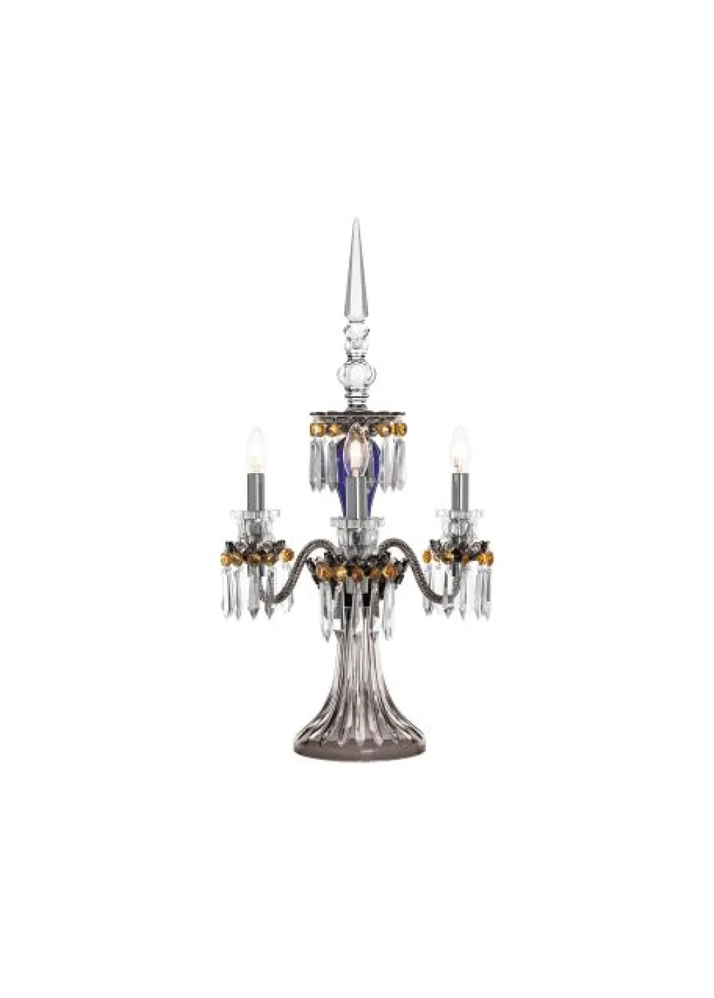 ARLEQUIN 3L DARK-BLUE BLACK F-GREY CANDELABRA