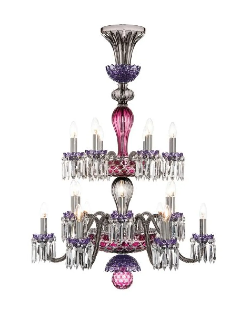 ARLEQUIN 18L DARK-BLUE BLACK F-GREY CHANDELIER