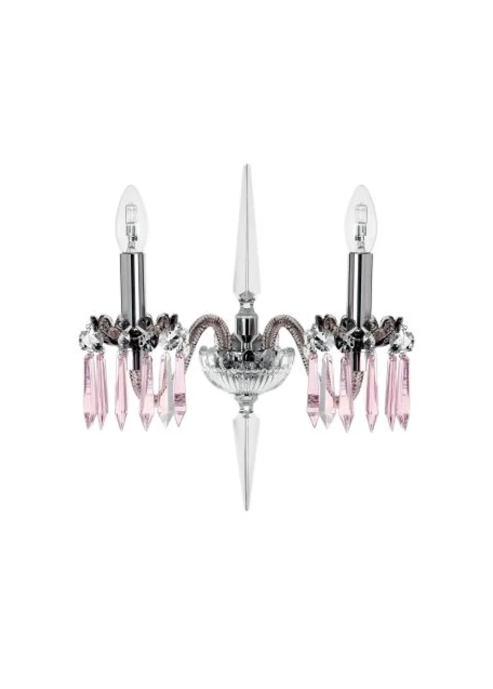 ARLEQUIN 2L FLANNEL-GREY LILAC SCONCE