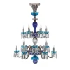 ARLEQUIN 18L SKY-BLUE DARK-BLUE F-GREY CHANDELIER