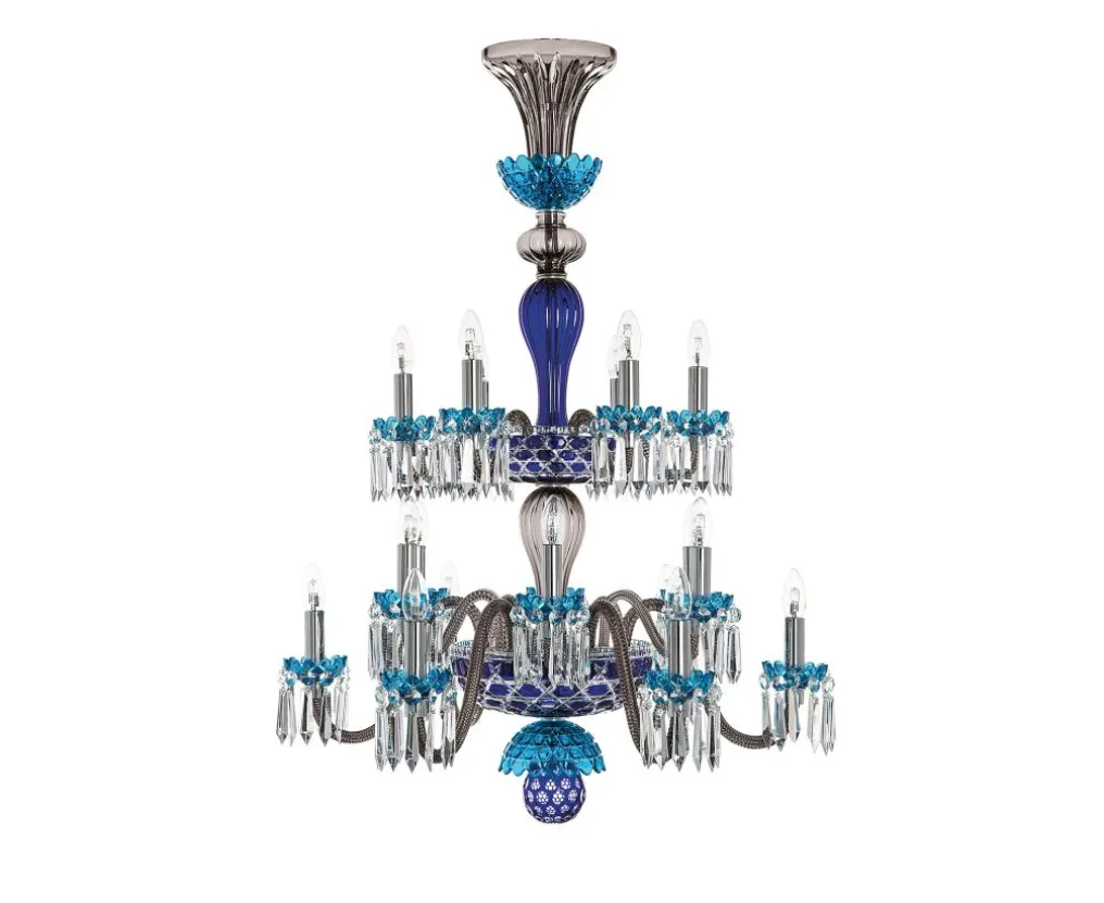 ARLEQUIN 18L SKY-BLUE DARK-BLUE F-GREY CHANDELIER