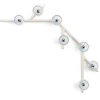 FOLIA 7L 45° UNIT WHITE WOOD SCONCE