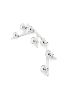 FOLIA 7L 45° UNIT WHITE WOOD SCONCE