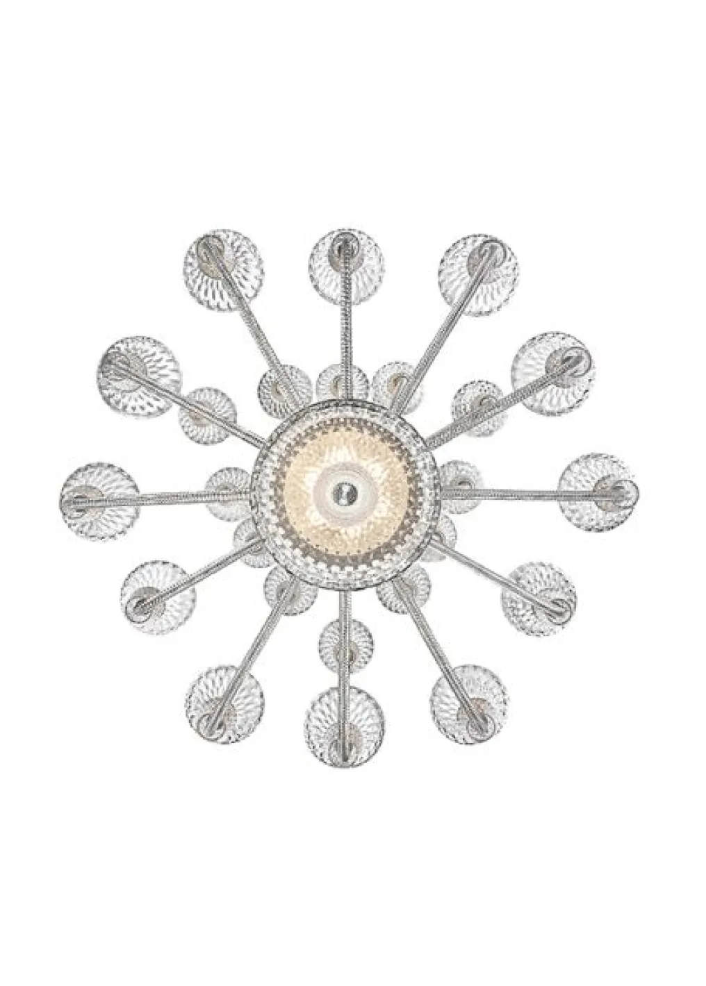 FOLIA 24L CHROME-PLATED FINISH CHANDELIER