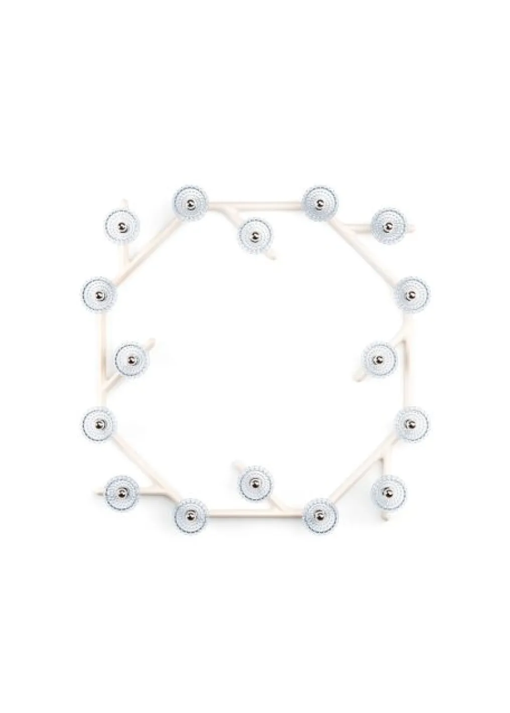 FOLIA 16L CIRCULAR UNIT CLEAR WOOD SCONCE