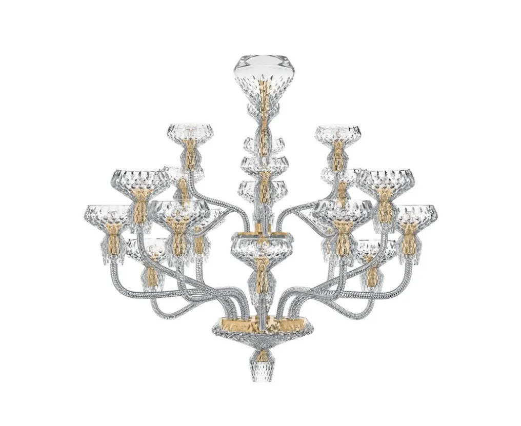 FOLIA 18L GOLDEN FINISH CHANDELIER