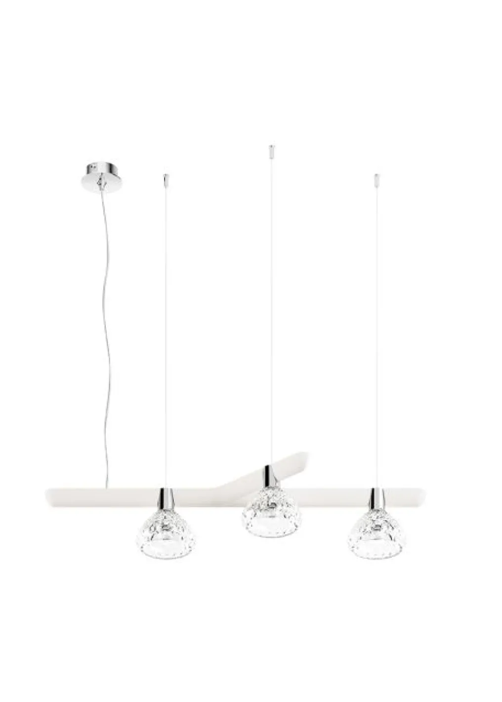 FOLIA 3L LEFT UNIT CLEAR WOOD PENDANT LIGHT