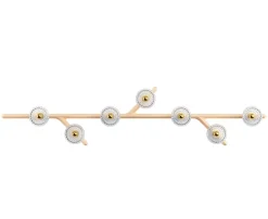FOLIA 7L LINEAR UNIT CLEAR WOOD SCONCE