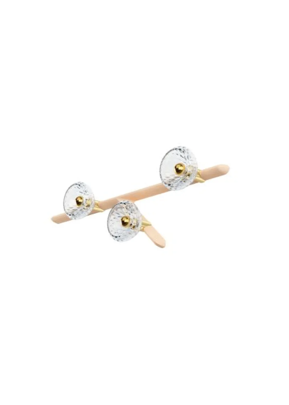 FOLIA 3L RIGHT UNIT CLEAR WOOD SCONCE