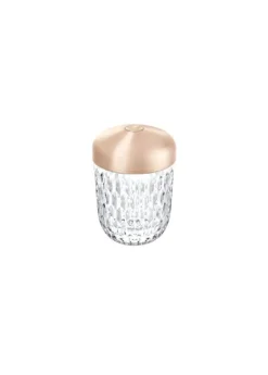 Gold-finished mini portable lamp: choose Saint-Louis and the crystal lamp