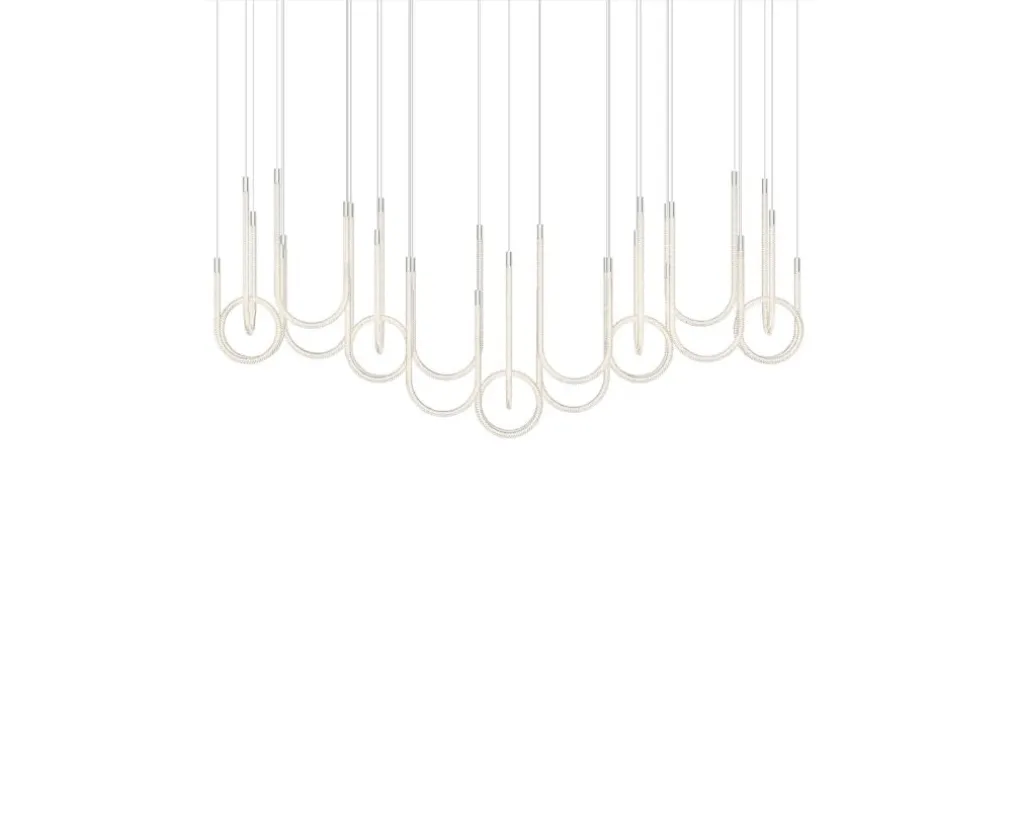 18-light chandelier: Discover this exceptional crystal chandelier