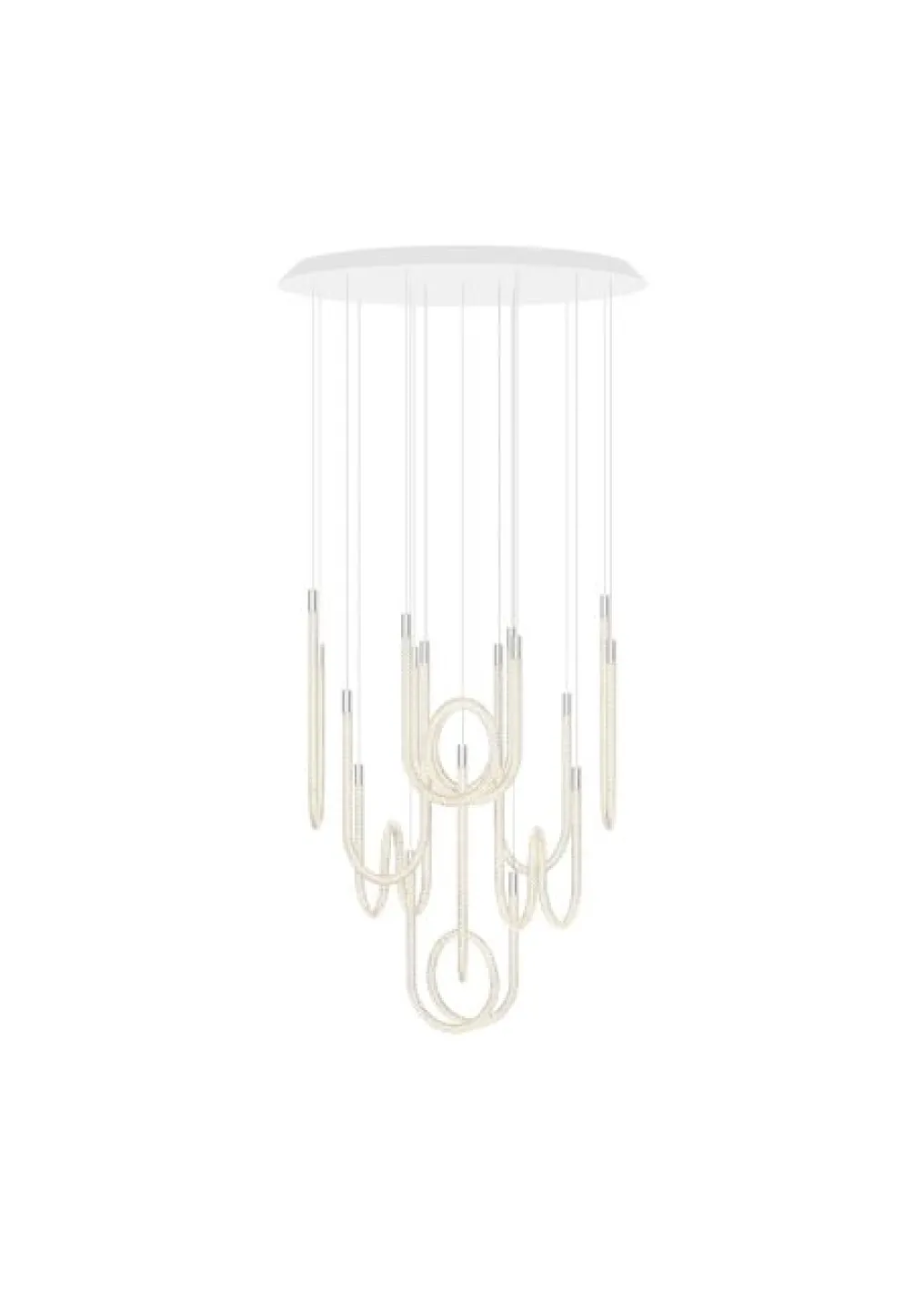10-light chandelier: Light up your contemporary spaces