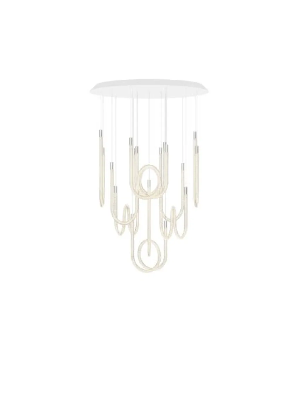 10-light chandelier: Light up your contemporary dining room