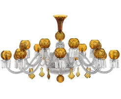MAHARADJA HORIZ 18L CHANDELIER