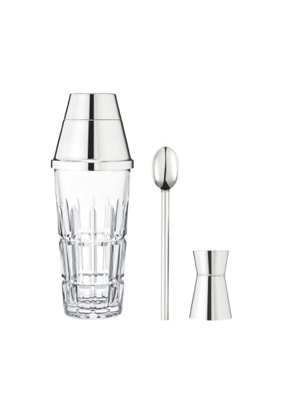 MANHATTAN MIXOLOGY SET SHAKER + JIGGER + SPOON