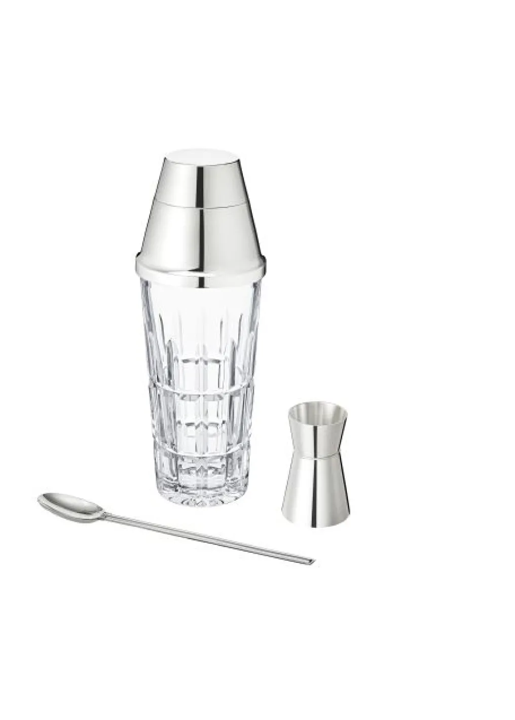 MANHATTAN MIXOLOGY SET SHAKER + JIGGER + SPOON