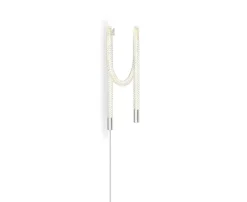 Right Torsade wall light: Choose this Saint-Louis lamp