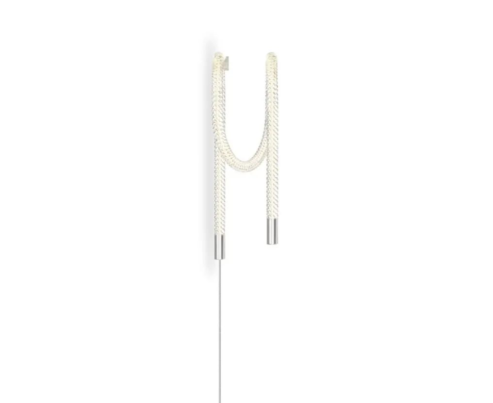 Right Torsade wall light: Choose this Saint-Louis lamp