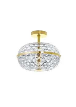 ROYAL DOUBLE GOLDEN FINISH CEILING LIGHT
