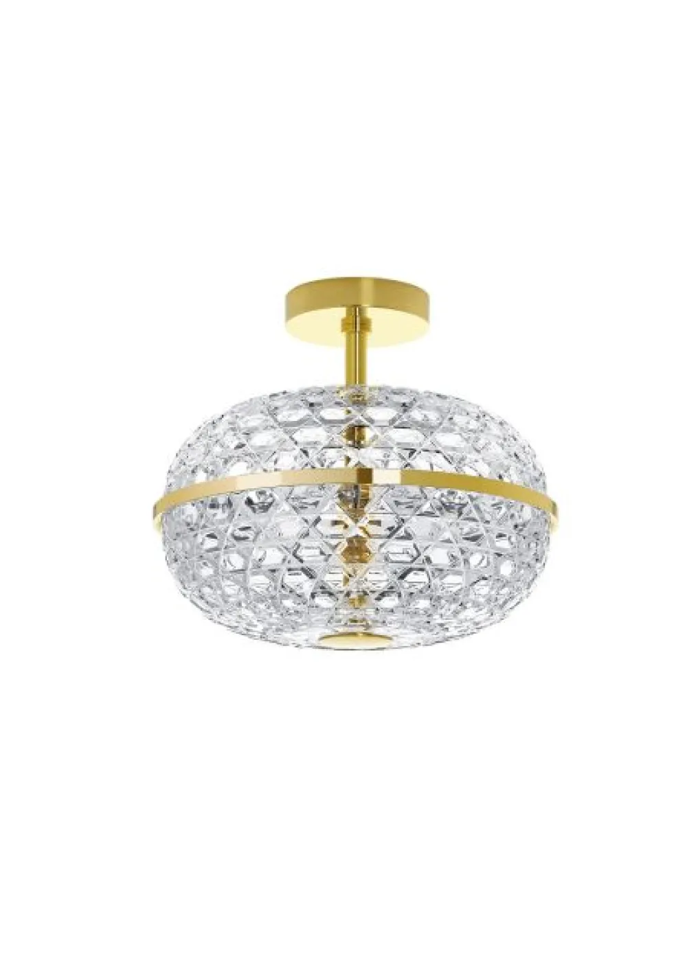 ROYAL DOUBLE GOLDEN FINISH CEILING LIGHT