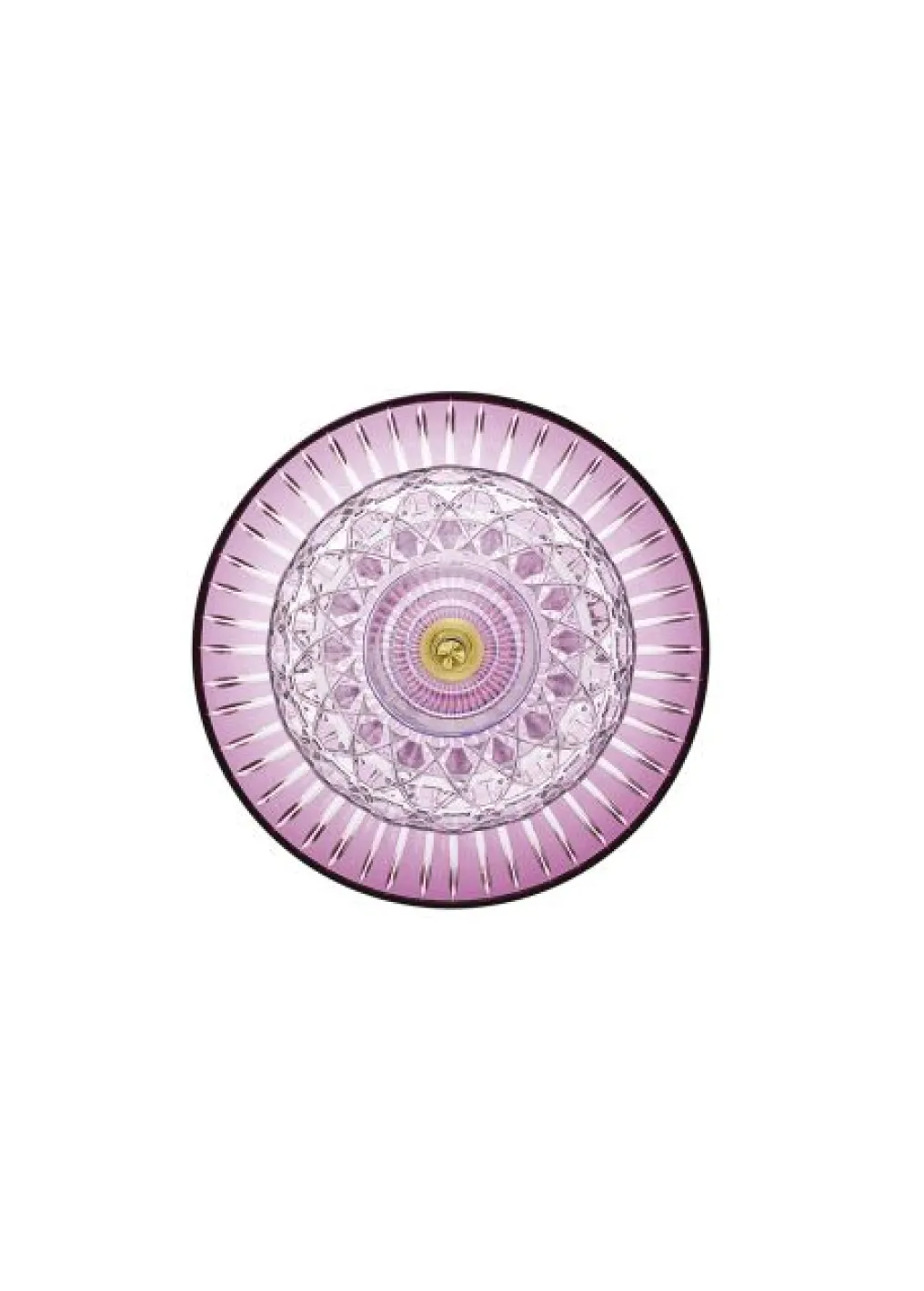 ROYAL 1L AMETHYST GOLDEN FINISH IP44 SCONCE CUP