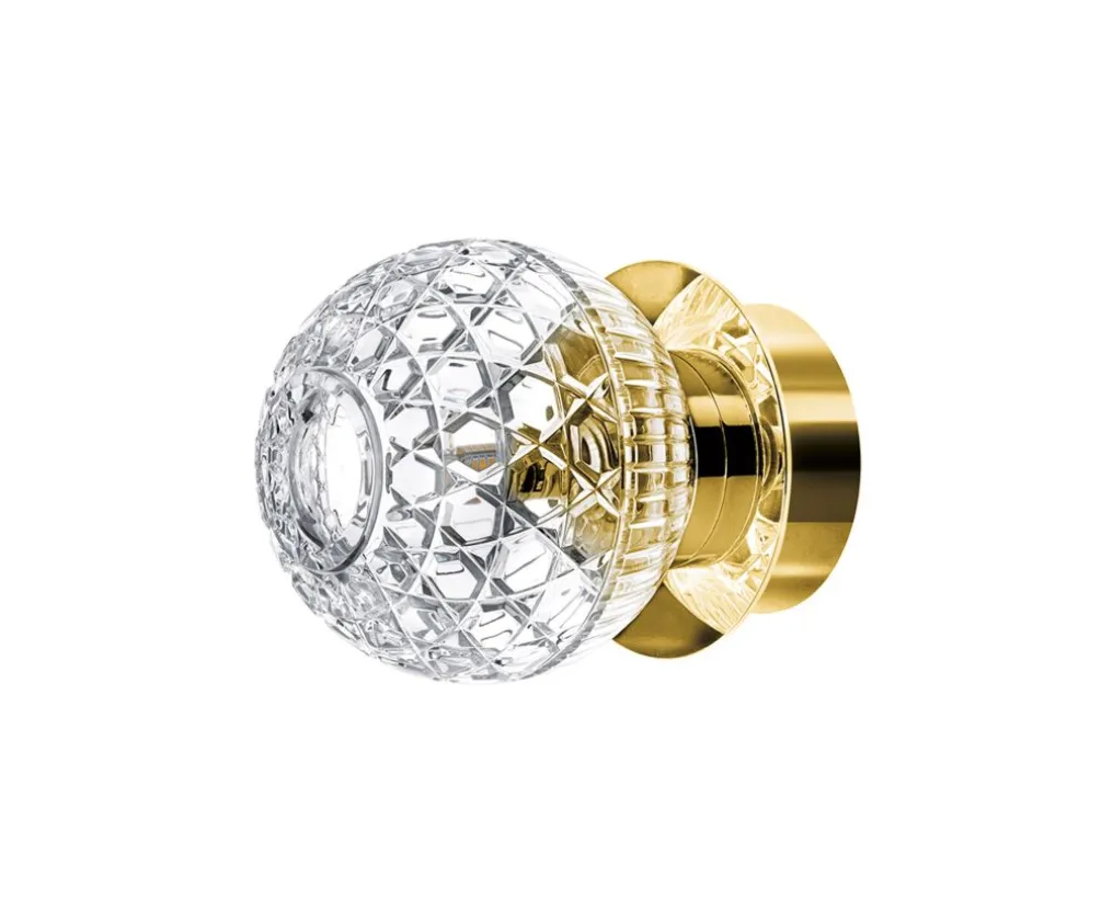 ROYAL 1L GOLDEN FINISH IP44 SCONCE