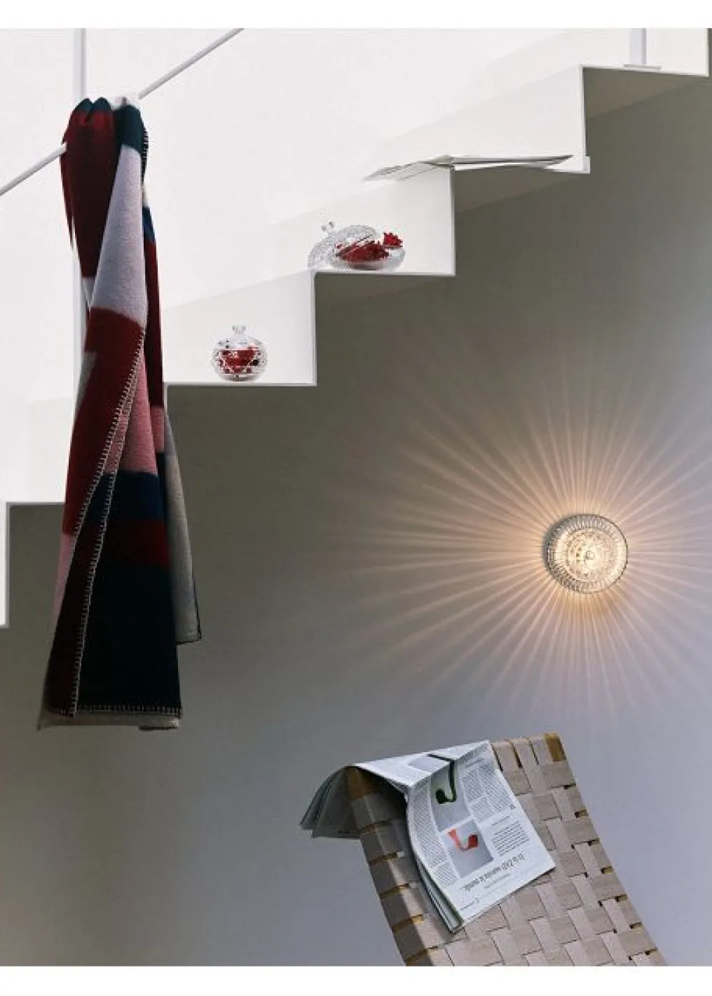 ROYAL 1L GOLDEN FINISH IP44 SCONCE CUP