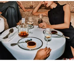 Spirits decanter: Offer yourself a crystal decanter to enhance your bar
