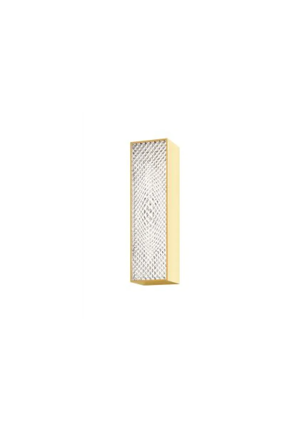 VIBRATION 1L 110X460 PALE GOLD FINISH SCONCE